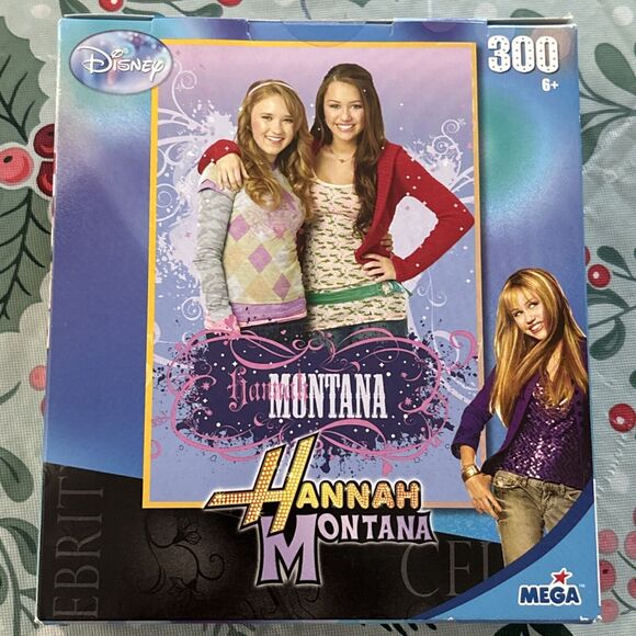 Hannah Montana Jigsaw Puzzle 300 Pieces - Disney Mega Brands 2008 SEALED - Picture 2 of 8